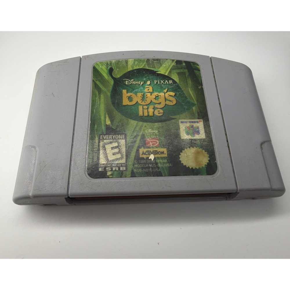 A Bug's Bugs‎ Life (Nintendo 64, 1999) N64 Authentic Cartridge Untested
